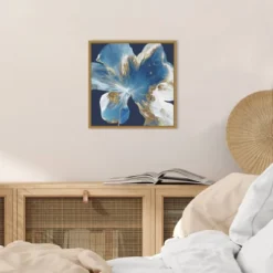 16" X 16" Liquid Enigma I By Eva Watts Framed Canvas Wall Art - Amanti Art -Finest Home Decoration GUEST 001e1408 2803 49de a07c b3d1101a6c58