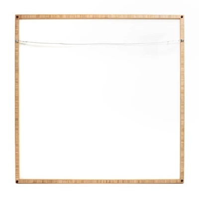 30" X 30" Arielsinhaha Breathe In Bamboo Framed Wall Art Gray - Deny Designs 5 30" X 30" Arielsinhaha Breathe In Bamboo Framed Wall Art Gray - Deny Designs - Image 3