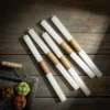 White Timber Tapers - Set Of 12 -Finest Home Decoration GUEST 0123df7c f99e 43b6 9f20 5afede2d46e1