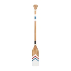 Wood Paddle Novelty Canoe Oar Wall Decor With Arrow Design And Rope Detail - Olivia & May -Finest Home Decoration GUEST 0144ea1a f0ce 4543 a845 67175ad20699