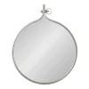 30" X 37" Yitro Metal Framed Wall Mirror Gray - Kate & Laurel All Things Decor -Finest Home Decoration GUEST 0393f03d 8473 4958 bfd6 470993174d03