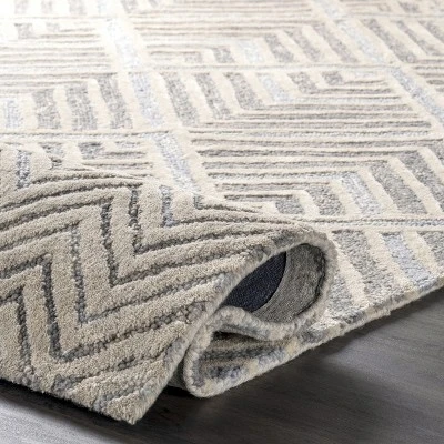 NuLOOM Taytum Handmade Wool Diamond Trellis Area Rug 5 NuLOOM Taytum Handmade Wool Diamond Trellis Area Rug - Image 3