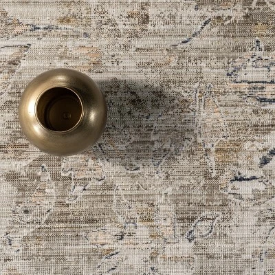 NuLOOM Zenni Vintage Floral Indoor/Outdoor Machine Washable Area Rug 7 NuLOOM Zenni Vintage Floral Indoor/Outdoor Machine Washable Area Rug - Image 5