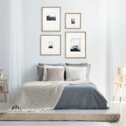 19.24" X 25.24" Matted To 8" X 10" Gallery Frame Natural Wood - Threshold™ Designed With Studio McGee -Finest Home Decoration GUEST 084527e0 0409 4e56 8136 8a42a3a112fa