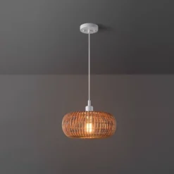 Fitz 1-Light Plug-In Or Hardwire Rattan Shade Pendant Lighting - Globe Electric 13 Fitz 1-Light Plug-In Or Hardwire Rattan Shade Pendant Lighting - Globe Electric -Finest Home Decoration GUEST 087a3f1d d835 40e3 a2bc e188abfd03e2