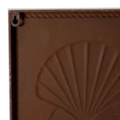 Set Of 4 Metal Sea Horse Speckled Wall Decors With Starfish Shell And Coral Designs Cream - Olivia & May -Finest Home Decoration GUEST 098fb6e8 e32b 492c 899c 38cbce0ee167