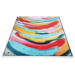 24" X 24" Summer Swish Framed Wall Art - EttaVee