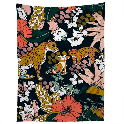 Marta Barragan Camarasa Animal Print Dark Jungle Tapestry - Society6 5 Marta Barragan Camarasa Animal Print Dark Jungle Tapestry - Society6 - Image 3