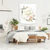 Fearfully And Wonderfully Summer Floral Geo By Wall + Wonder Wall Tapestry -Finest Home Decoration GUEST 0d20fcbe 792d 4dec 991e b7f5c465828f
