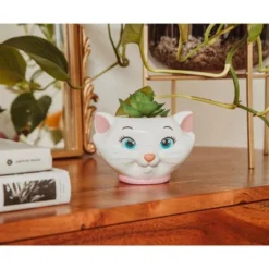 Silver Buffalo Disney The Aristocats Marie 4-Inch Mini Planter With Artificial Succulent -Finest Home Decoration GUEST 0d94c1d0 04d6 4269 947d b8ebbd6e5881