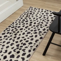 Daffodil Leopard Print Woven Rug - Threshold™ -Finest Home Decoration GUEST 0efea80e 333d 4d53 ba99 3047838bb320
