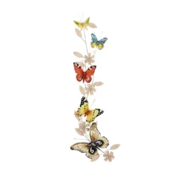 Metal Butterfly Indoor Outdoor Wall Decor - Olivia & May -Finest Home Decoration GUEST 0fc39dd2 12e3 47d3 8626 b40dde29dd7f