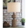 Madelief Poly Table Lamp Brown - Signature Design By Ashley -Finest Home Decoration GUEST 0fc4e7b7 6e68 4b4a b023 e605ab619a85