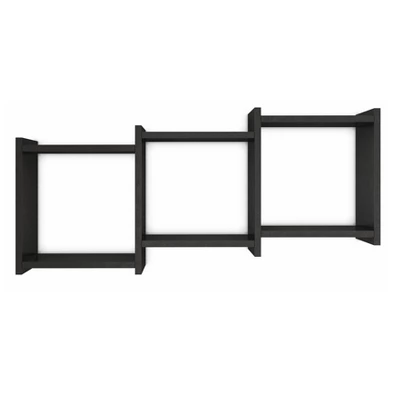 35.5" X 16.3" Connected Three Cube Wall Shelf - Danya B. 8 35.5" X 16.3" Connected Three Cube Wall Shelf - Danya B. - Image 6
