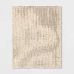 Chunky Knit Reversible Throw Blanket - Threshold™ -Finest Home Decoration GUEST 1154daf9 62d5 444e 814e df2e0b282f97