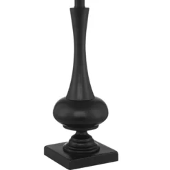 Franklin Iron Works Ross Rustic Farmhouse Table Lamps 27" Tall Set Of 2 Bronze With USB Charging Port Faux Leather Drum Shade For Living Room Desk -Finest Home Decoration GUEST 14daa74e 84e0 4750 952a 246d494f958c