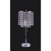 20.25" Deco Glam Table Lamp Silver - Ore International -Finest Home Decoration GUEST 15746023 ff6c 40d7 a200 7ee7e76c4205