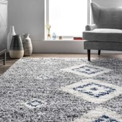 NuLOOM Transitional Regina Shag Area Rug -Finest Home Decoration GUEST 159859bd 2d56 4d22 885f 1fca59764f6a