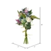 Vickerman 16" Artificial Rose/Hydrangea Purple Bouquet. -Finest Home Decoration GUEST 1678c52b 6863 4276 a285 14d7641b5c86