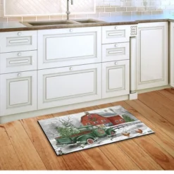 Christmas On The Farm Doormat 30" X 18" Indoor Outdoor Briarwood Lane 9 Christmas On The Farm Doormat 30" X 18" Indoor Outdoor Briarwood Lane -Finest Home Decoration GUEST 168810cc eccb 4dec b62e 210ff2690684