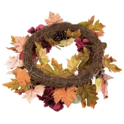 Northlight Orange And Burgundy Fall Harvest Artificial Floral And Pinecone Wreath, 22-Inch 7 Northlight Orange And Burgundy Fall Harvest Artificial Floral And Pinecone Wreath, 22-Inch -Finest Home Decoration GUEST 1803c2d3 c450 4d98 b116 d0fb9cbe34f2