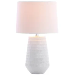 18" Stark Table Lamp White (Includes LED Light Bulb) - Safavieh 7 18" Stark Table Lamp White (Includes LED Light Bulb) - Safavieh -Finest Home Decoration GUEST 184df6d2 0126 4f52 b653 ddc1edc4ed53