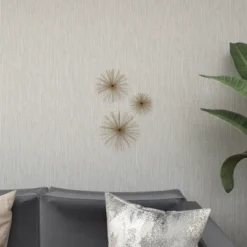 Contemporary Metal Starburst 3D Wall Decor Set Of 3 Gold - Olivia & May -Finest Home Decoration GUEST 185c579d 791c 4593 a615 296579bf1491