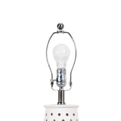 NuLOOM 24-inch Coastal Open Circles Ceramic Table Lamp -Finest Home Decoration GUEST 18cda742 7d86 4379 a77d 9ceb746b9496