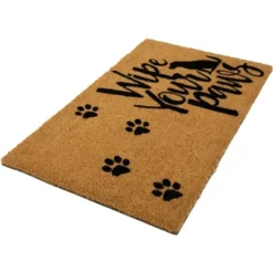 Northlight Natural Coir "Wipe Your Paws" Outdoor Doormat 18" X 30" 8 Northlight Natural Coir "Wipe Your Paws" Outdoor Doormat 18" X 30" -Finest Home Decoration GUEST 193ea521 ae61 471b 9d97 625bb5a992a2