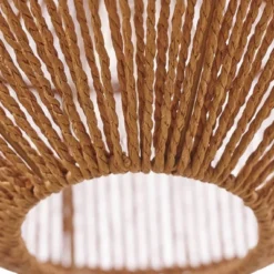 Lotus 1-Light Pendant Lighting With Natural Twine Shade - Globe Electric -Finest Home Decoration GUEST 19a4822b d072 47f9 91cf 87a5f846aa3a