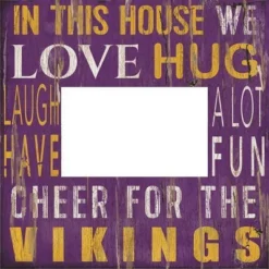 NFL Fan Creations 10x10 In. This House Frame -Finest Home Decoration GUEST 1a45336a ab9a 47eb 8529 3023dfd8dda5