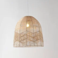 17.5" 1-Light Sofia Farmhouse Coastal Rattan LED Pendant Brown - JONATHAN Y -Finest Home Decoration GUEST 1a7a0c13 8c1c 4446 b805 b9b384eb6fd3