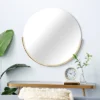 Modern Metal Wall Mirror Gold - Olivia & May -Finest Home Decoration GUEST 1ab42b12 f220 4224 a8f4 1916947a9446