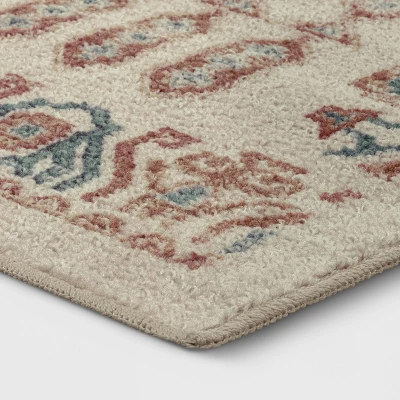 Albany Double Diamond Center Medallion Persian Style Rug - Threshold™ 4 Albany Double Diamond Center Medallion Persian Style Rug - Threshold™ - Image 2