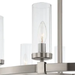 Stiffel Brushed Nickel Wagon Wheel Chandelier 36" Wide Modern Clear Glass Shade 12-Light Fixture For Dining Room House Kitchen 12 Stiffel Brushed Nickel Wagon Wheel Chandelier 36" Wide Modern Clear Glass Shade 12-Light Fixture For Dining Room House Kitchen -Finest Home Decoration GUEST 1b83c1c3 97ce 4d42 9c24 7190a5b153b0