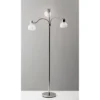 69" 3 Arm Presley Floor Lamp Light Silver - Adesso -Finest Home Decoration GUEST 1cf95cca 7aa8 4cd0 8516 aaf26a8fa965