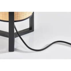 Quinn Table Lantern Wood Black - Adesso -Finest Home Decoration GUEST 1ef7000c fb18 4b6d 88a8 04d06af18f07