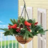 Collections Etc LED Frosted Hanging Artificial Winter Pine And Holly Basket 13 X 13 X 18 1 Collections Etc LED Frosted Hanging Artificial Winter Pine And Holly Basket 13 X 13 X 18 -Finest Home Decoration GUEST 1fc4af11 fa57 4db1 89ee 4a2582b6203f
