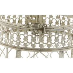 Set Of 2 Iron 22" Vintage Birdcage Cream - Olivia & May -Finest Home Decoration GUEST 1ff5b271 5bc3 4806 9f19 0ea0dd7c7118