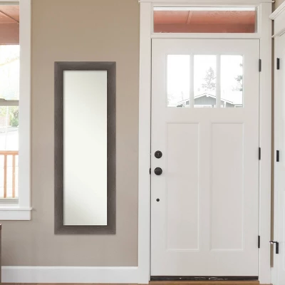 19" X 53" Hardwood Framed Full Length On The Door Mirror - Amanti Art 9 19" X 53" Hardwood Framed Full Length On The Door Mirror - Amanti Art - Image 7