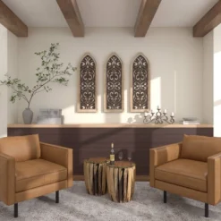 Metal Abstract Carved Design Wall Decor With Arched Frame Brown - Olivia & May 31 Metal Abstract Carved Design Wall Decor With Arched Frame Brown - Olivia & May -Finest Home Decoration GUEST 2379b273 d615 4214 950f 50ec2891bf84