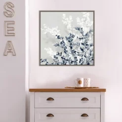 22" X 22" Blue Spring I By Isabelle Z Framed Canvas Wall Art Gray Wash - Amanti Art 17 22" X 22" Blue Spring I By Isabelle Z Framed Canvas Wall Art Gray Wash - Amanti Art -Finest Home Decoration GUEST 2398b623 fa7b 4df9 a634 e3c923d2982c