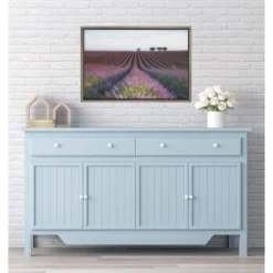 23" X 16" Velours De Lavender Framed Canvas Wall Art - Amanti Art -Finest Home Decoration GUEST 242ab6c2 6ee6 4177 a813 64b9784b5f58