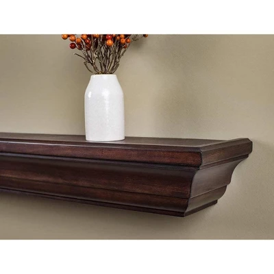 Mantels Direct Colton Floating Wood Fireplace Mantel Shelf 3 Mantels Direct Colton Floating Wood Fireplace Mantel Shelf