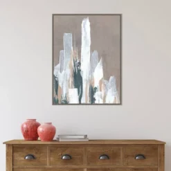 22" X 30" Shape Of Form II By JL Design Framed Canvas Wall Art Gray Wash - Amanti Art -Finest Home Decoration GUEST 25b783d3 19fc 4b68 bdb7 d559d59a76f0