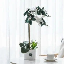 Forever Leaf Michigan State Faux Orchid, Indoor Artificial Plant For Home Decor -Finest Home Decoration GUEST 267eaa03 4d2d 4a8b bcef a9bc0911d59f