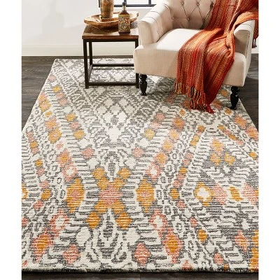 Arazad Transitional Geometric Area Rug 4 Arazad Transitional Geometric Area Rug - Image 2