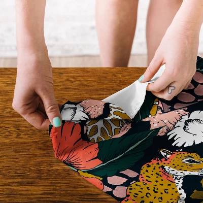 Marta Barragan Camarasa Animal Print Dark Jungle Tapestry - Society6 4 Marta Barragan Camarasa Animal Print Dark Jungle Tapestry - Society6 - Image 2