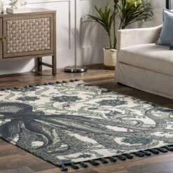 NuLOOM Thomas Paul Octopus Tasseled Area Rug -Finest Home Decoration GUEST 27cdd6cc 7fb3 45ff 8281 432b63a12852