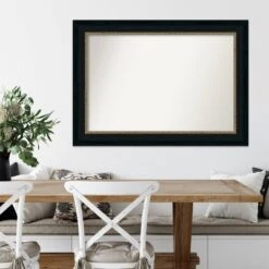 43" X 31" Non-Beveled Paragon Bronze Wall Mirror - Amanti Art -Finest Home Decoration GUEST 2aaf4ec4 c428 4c05 8075 785fcc24dd13